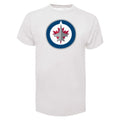 Winnipeg Jets NHL 47 Brand Men White Imprint Fan T-Shirt product image 1, provided for visual reference and product detail