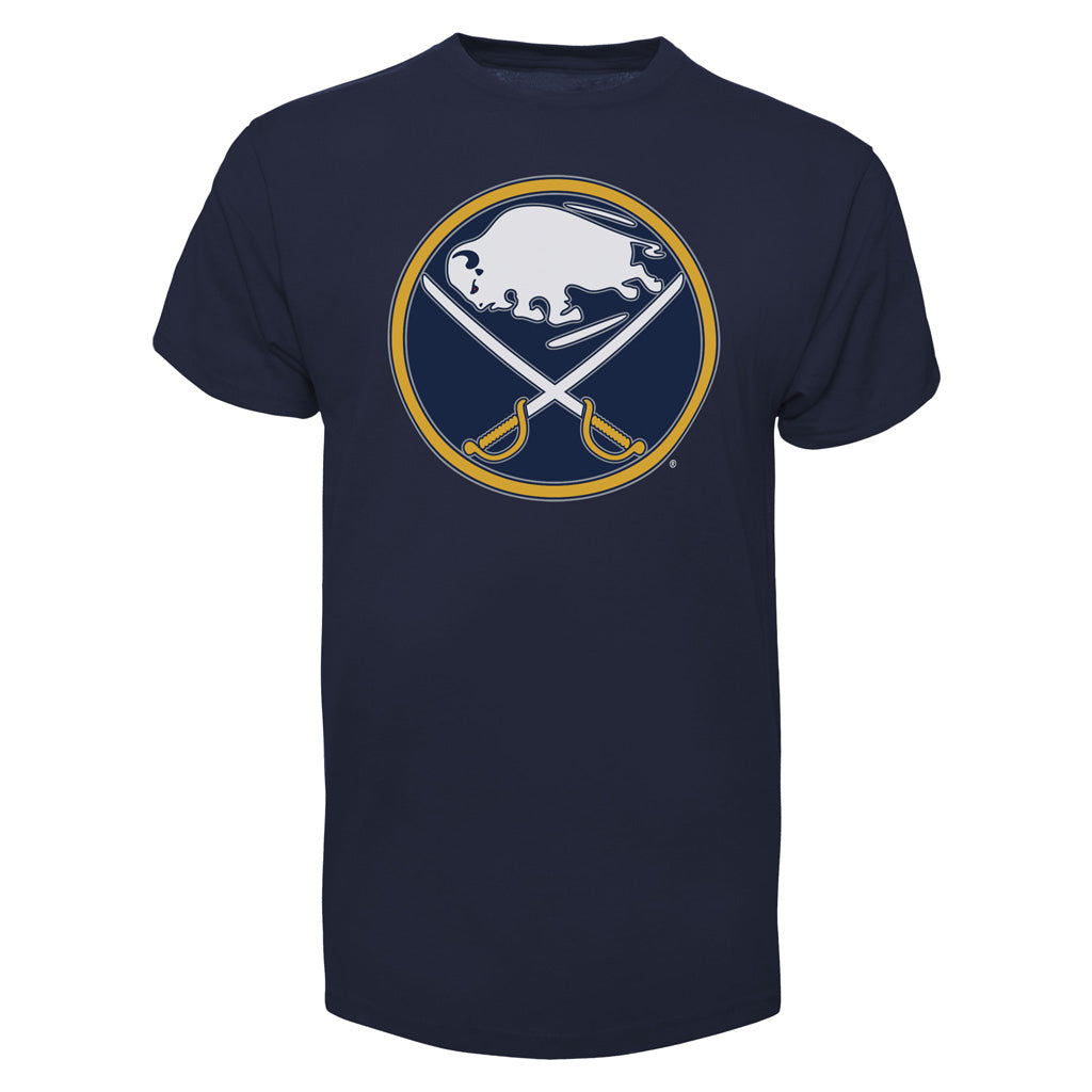 Buffalo Sabres NHL 47 Brand Men Navy Imprint Fan T-Shirt product image 1, provided for visual reference and product detail