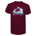 Colorado Avalanche NHL 47 Brand Men Burgundy Imprint Fan T-Shirt product image 1, provided for visual reference and product