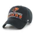 BC Lions CFL 47 Brand Men Black Vernon Clean up Adjustable Hat product image 1, provided for visual reference and product