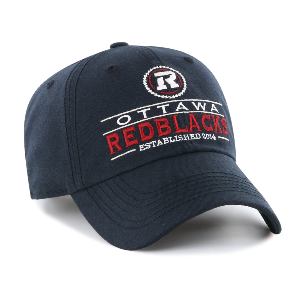 Ottawa Redblacks CFL 47 Brand Men Navy Vernon Clean up Adjustable Hat product image 3, provided for visual reference and