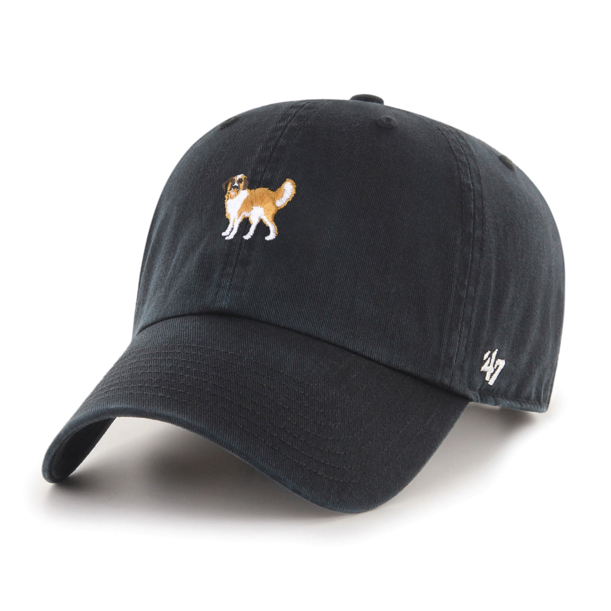 St-Bernard Canine Collection 47 Brand Men Black Clean Up Adjustable Hat product image 1, provided for visual reference and