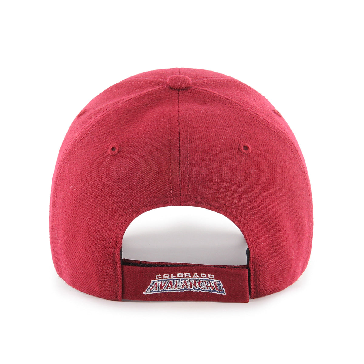 Colorado Avalanche NHL 47 Brand Men Burgundy MVP Alternate Adjustable Hat product image 2, provided for visual reference and