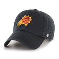 Phoenix Suns NBA 47 Brand Men Black Alternate Clean Up Adjustable Hat product image 1, provided for visual reference and