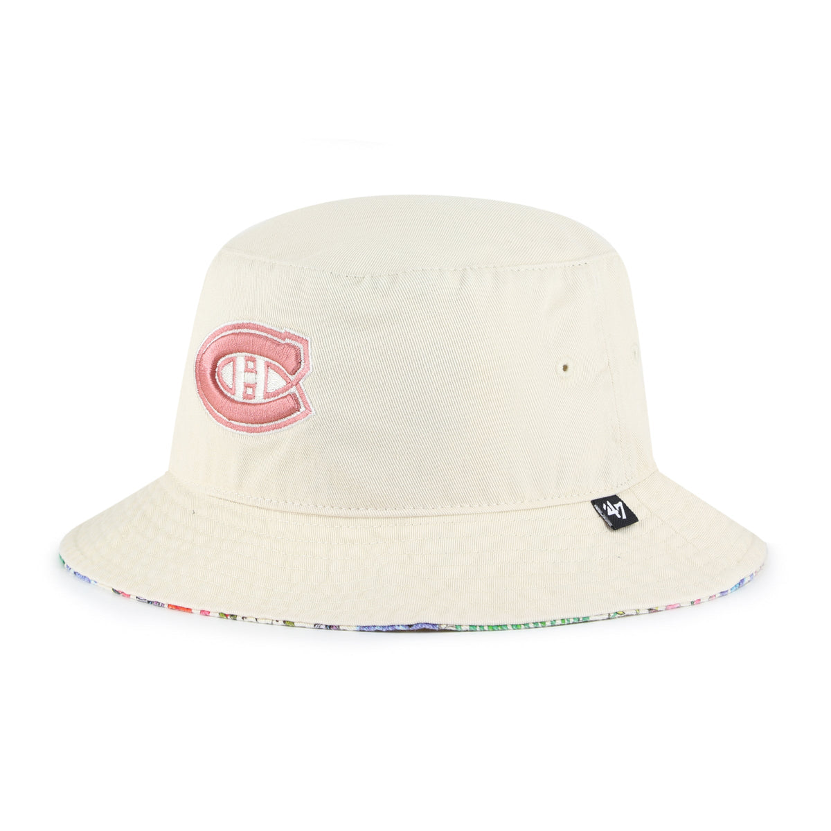 Montreal Canadiens NHL 47 Brand Women Pollinator Bucket Hat product image 1, provided for visual reference and product