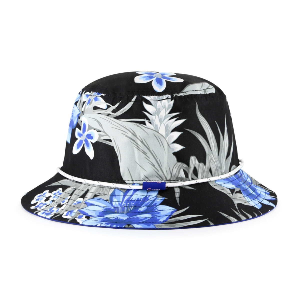 Los Angeles Dodgers MLB 47 Brand Men Dark Tropic Bucket Hat product image 2, provided for visual reference and product