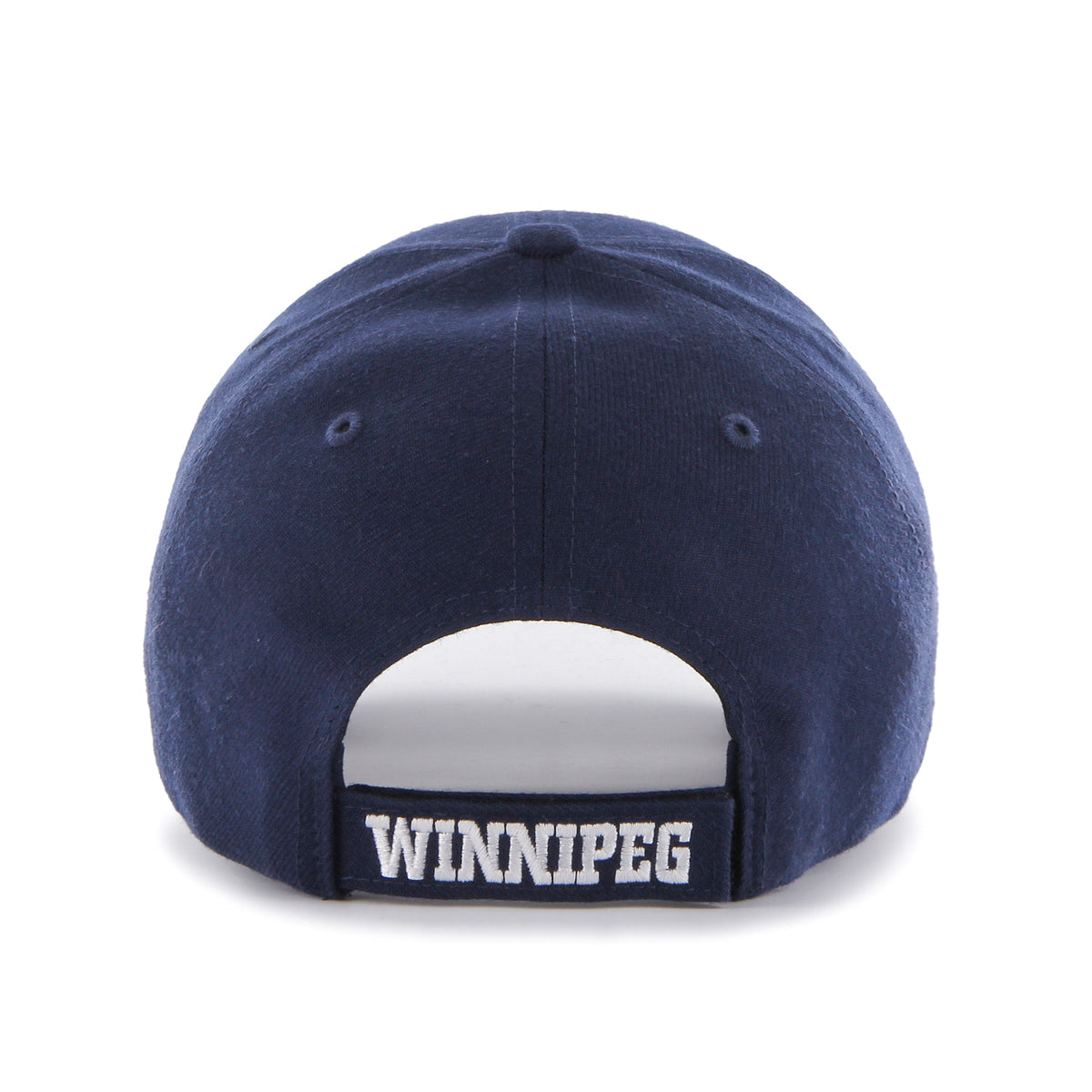 Winnipeg Jets NHL 47 Brand Men Navy MVP Adjustable Hat product image 2, provided for visual reference and product detail