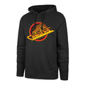 Vancouver Canucks NHL 47 Brand Men Black Imprint Headline Pullover Hoodie product image 1, provided for visual reference and
