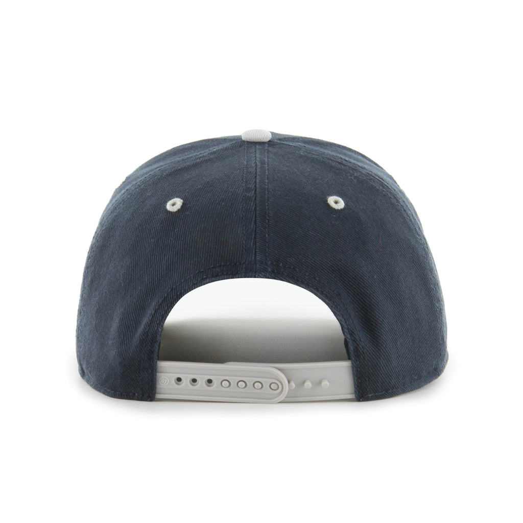 New York Yankees MLB 47 Brand Men Navy Double Header Baseline Hitch Adjustable Hat product image 2, provided for visual