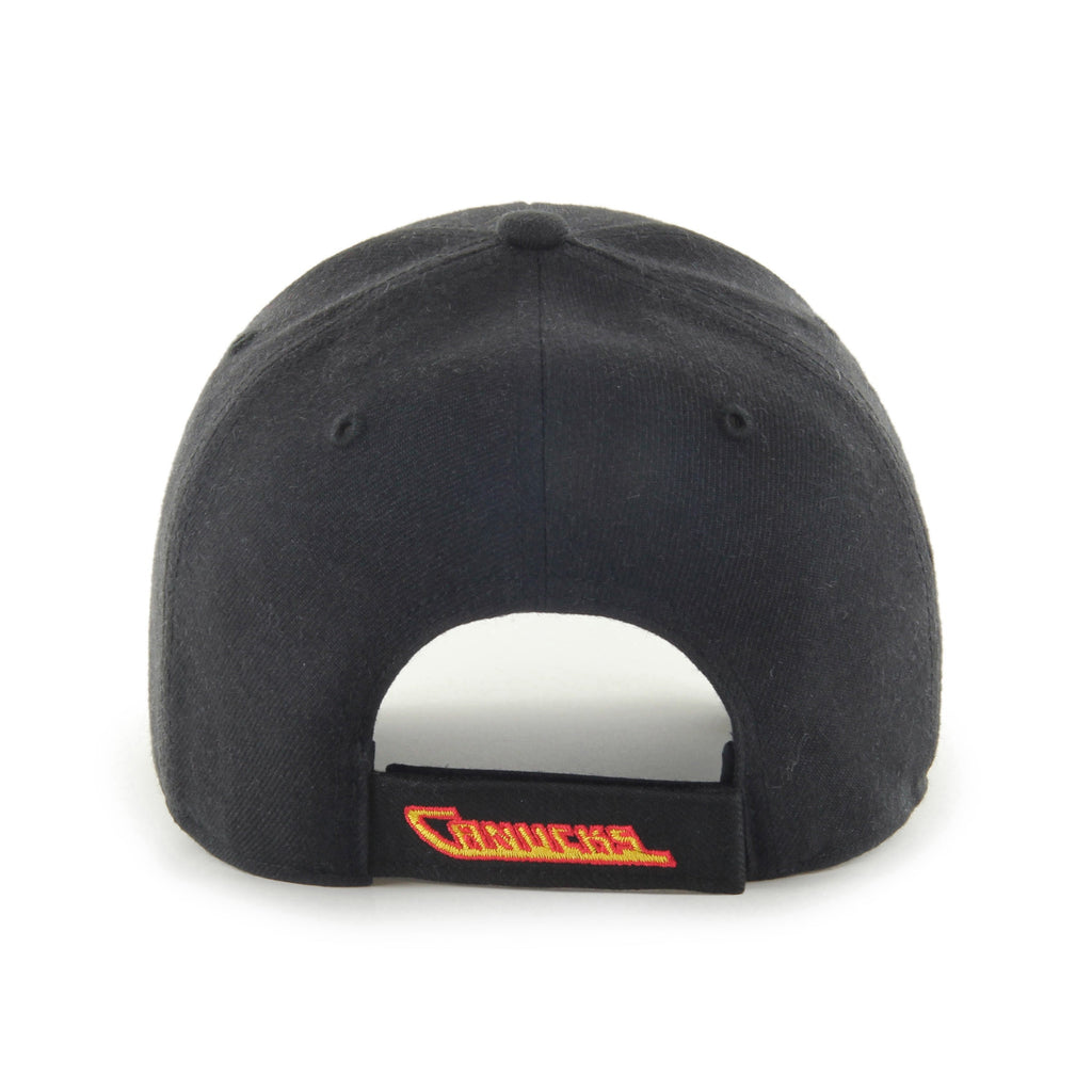 Vancouver Canucks NHL 47 Brand Men Black MVP Skate Logo Adjustable Hat product image 2, provided for visual reference and