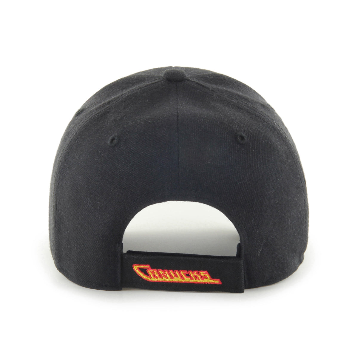 Vancouver Canucks NHL 47 Brand Men Black MVP Skate Logo Adjustable Hat product image 2, provided for visual reference and