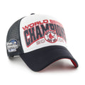 Boston Red Sox MLB 47 Brand Men Navy 2004 World Series Offside Foam Trucker Snapback product image 1, provided for visual