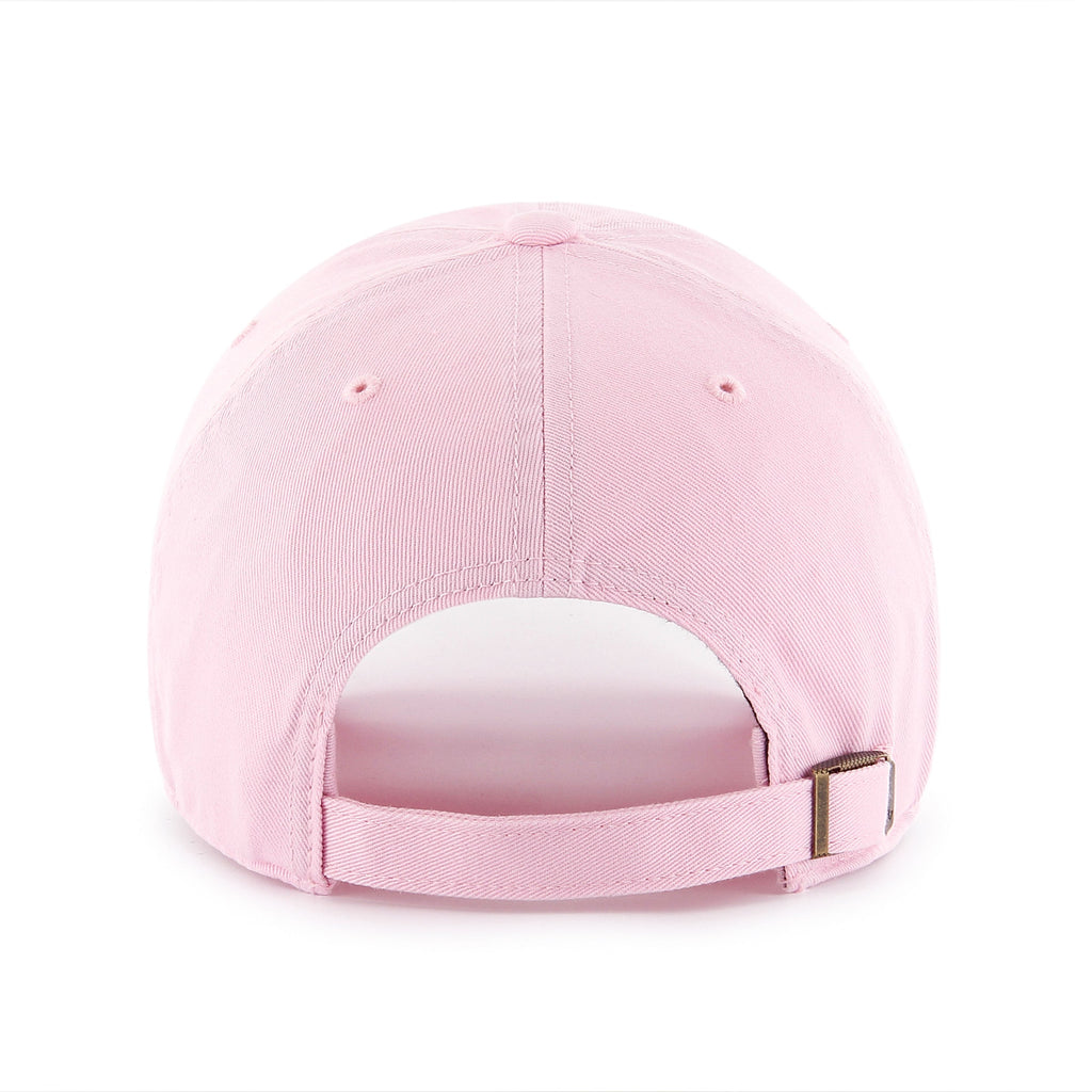 New York Yankees MLB 47 Brand Men Petal Pink Clean Up Adjustable Hat product image 2, provided for visual reference and