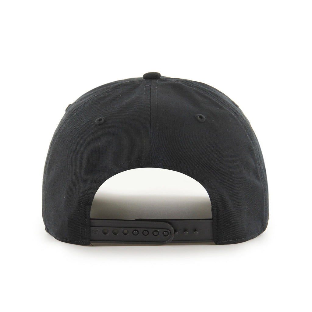 New York Yankees MLB 47 Brand Men Black & White Sure Shot Hitch Adjustable Hat product image 2, provided for visual