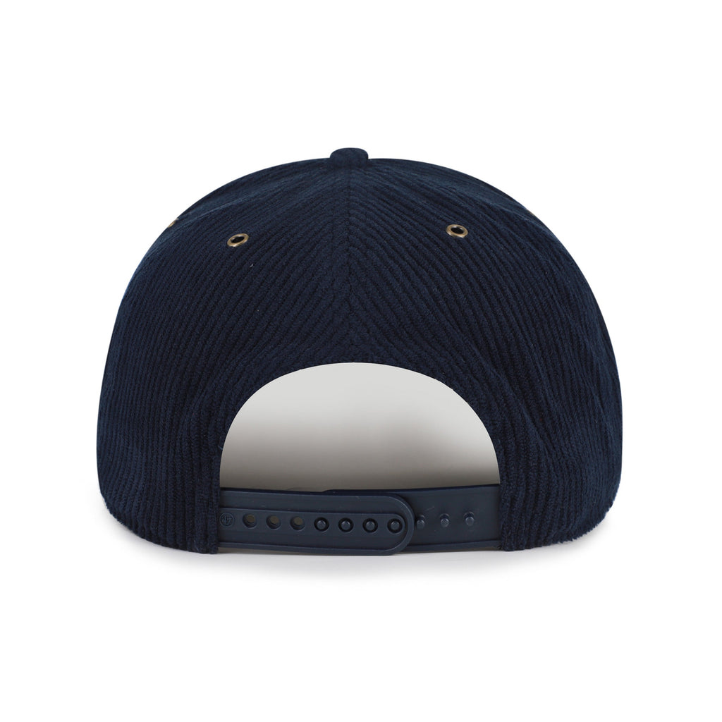 Montreal Canadiens NHL 47 Brand Men Navy HPD Corduroy Rope Hitch Adjustable Hat product image 5, provided for visual