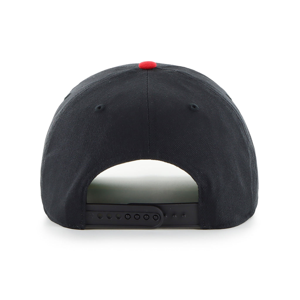 Toronto Blue Jays MLB 47 Brand Men Black Red Golden Age Hitch Adjustable Hat product image 2, provided for visual reference