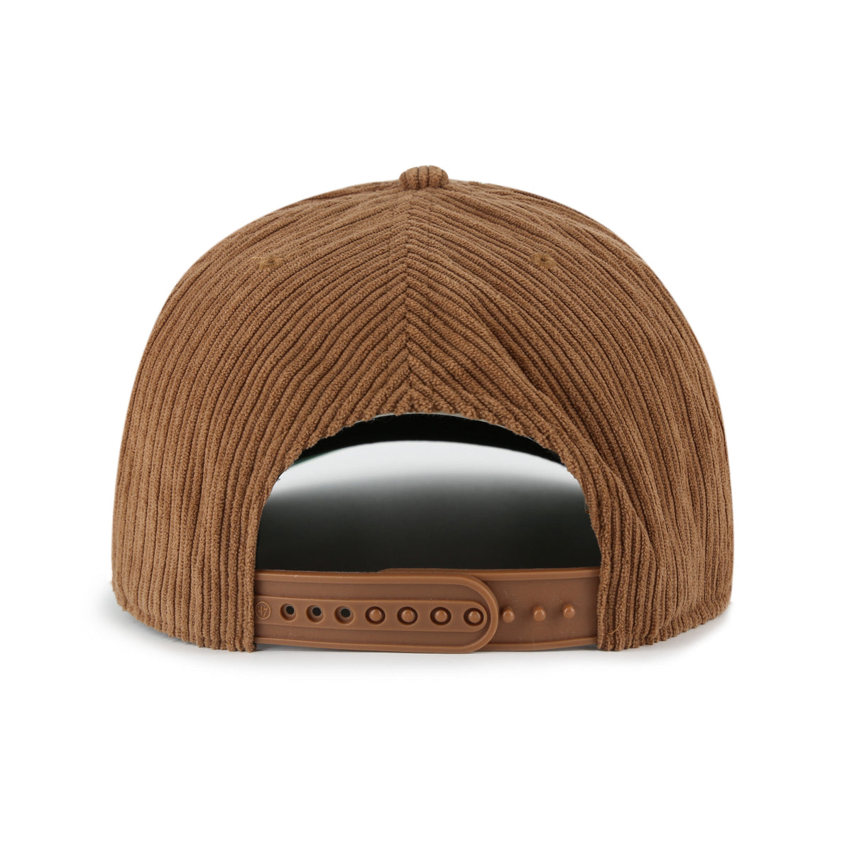 Montreal Canadiens NHL 47 Brand Men Brown Corduroy Patch Hitch Snapback Hat product image 5, provided for visual reference
