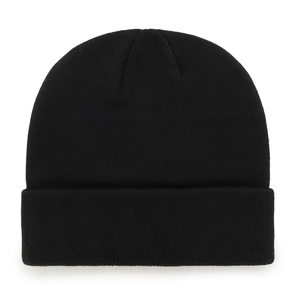 Ottawa RedBlacks CFL 47 Brand Men Black Raised Cuff Knit Hat product image 2, provided for visual reference and product