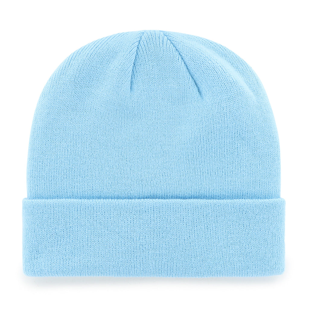 Toronto Argonauts CFL 47 Brand Men Light Blue Raised Cuff Knit Hat product image 2, provided for visual reference and