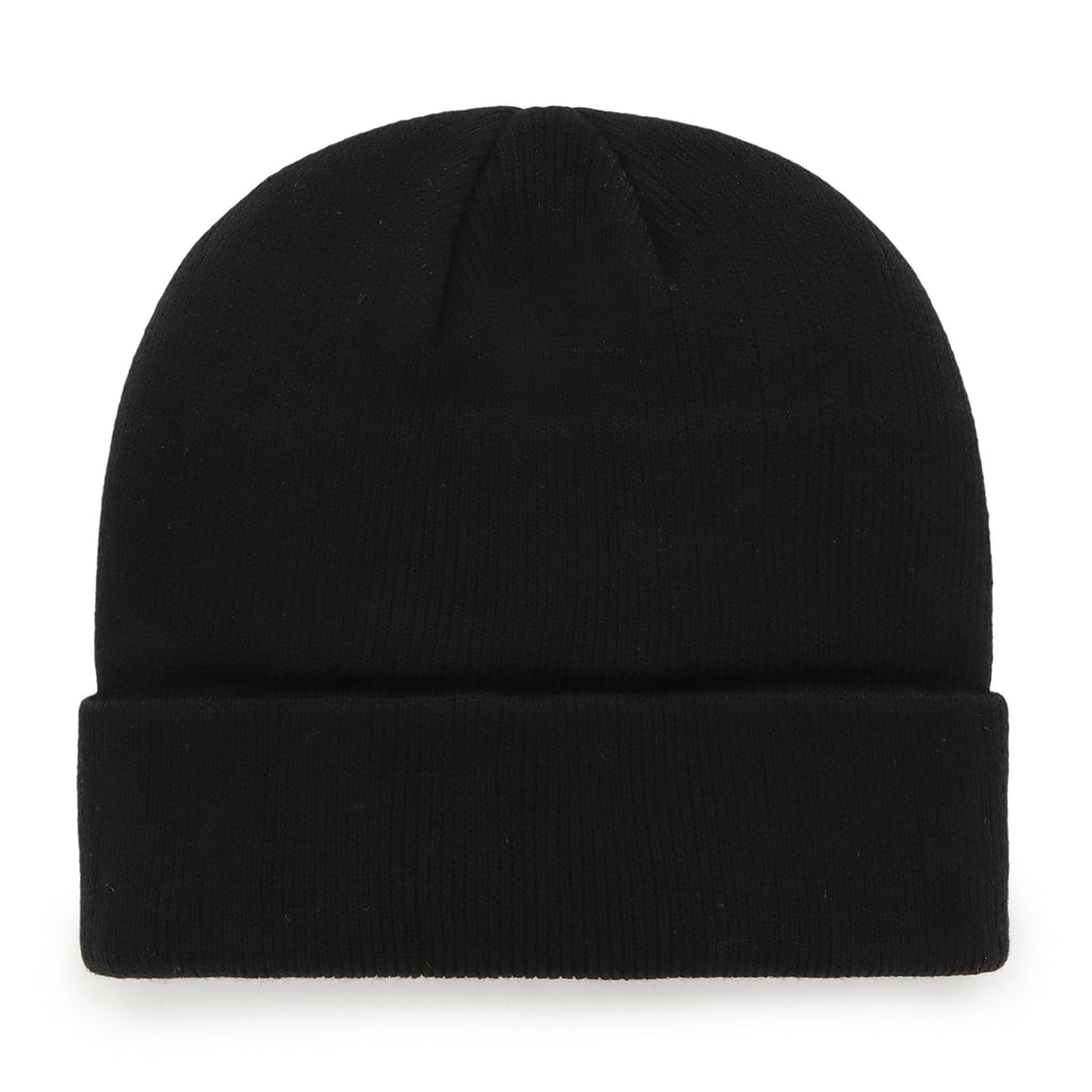 B.C Lions CFL 47 Brand Men Black Raised Cuff Knit Hat product image 2, provided for visual reference and product detail