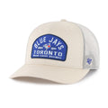 Toronto Blue Jays MLB 47 Brand Men Beige Leland Trucker Snapback product image 1, provided for visual reference and product