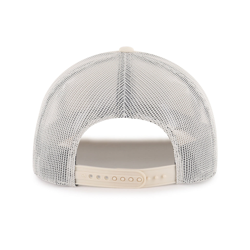 Toronto Blue Jays MLB 47 Brand Men Beige Leland Trucker Snapback product image 2, provided for visual reference and product