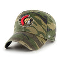 Ottawa Senators NHL 47 Brand Men Camo Clean up Adjustable Hat product image 1, provided for visual reference and product