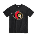 Ottawa Senators NHL 47 Brand Youth Black Fan T-Shirt product image 1, provided for visual reference and product detail review