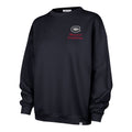 Montreal Canadiens NHL 47 Brand Women Black Shout It Out Oversized Crew Sweater product image 1, provided for visual