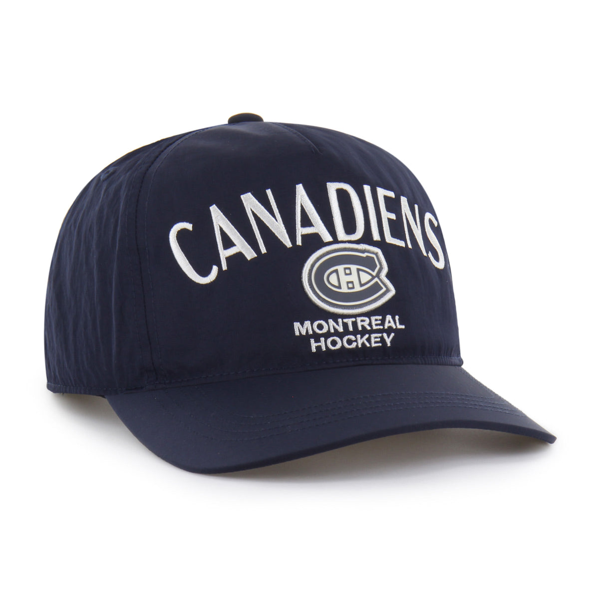 Montreal Canadiens NHL 47 Brand Men Navy Nylon Modernia Hitch Adjustable Hat product image 3, provided for visual reference