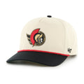Ottawa Senators NHL 47 Brand Men Natural Two Tone Rope Hitch Adjustable Hat product image 1, provided for visual reference