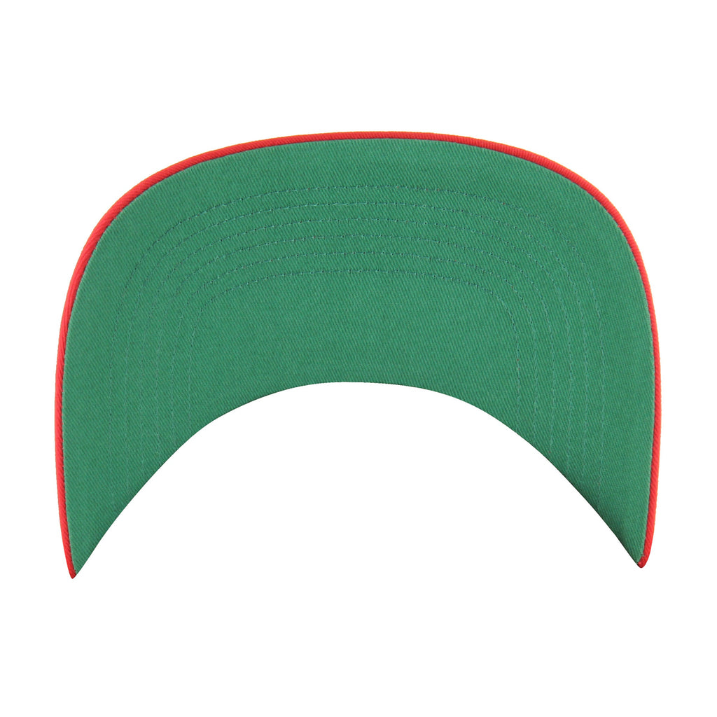 Calgary Flames NHL 47 Brand Men Natural Two Tone Rope Hitch Adjustable Hat product image 3, provided for visual reference