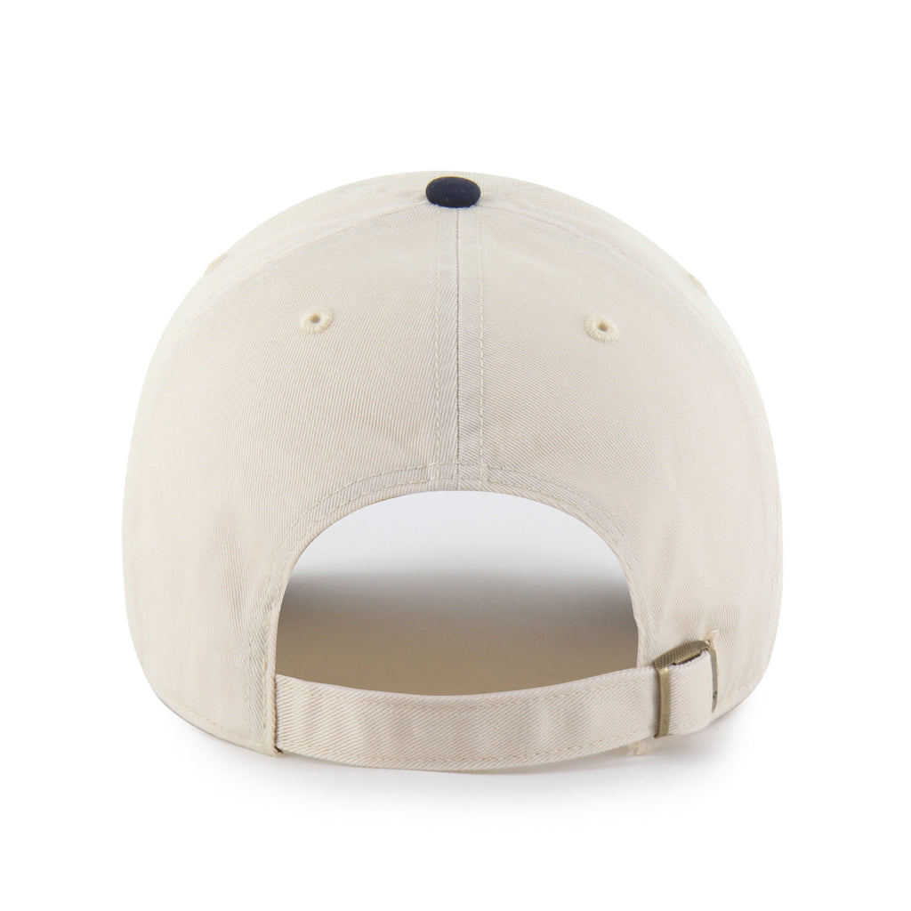New York Yankees MLB 47 Brand Men Natural Two Tone Clean Up Adjustable Hat product image 2, provided for visual reference