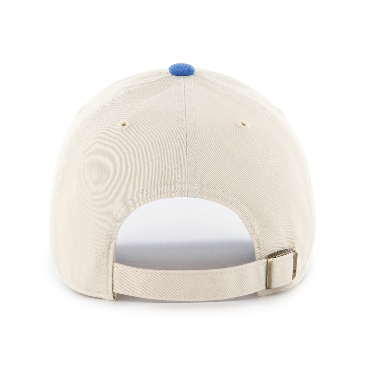 Quebec Nordiques NHL 47 Brand Men Natural Two Tone Clean Up Adjustable Hat product image 2, provided for visual reference