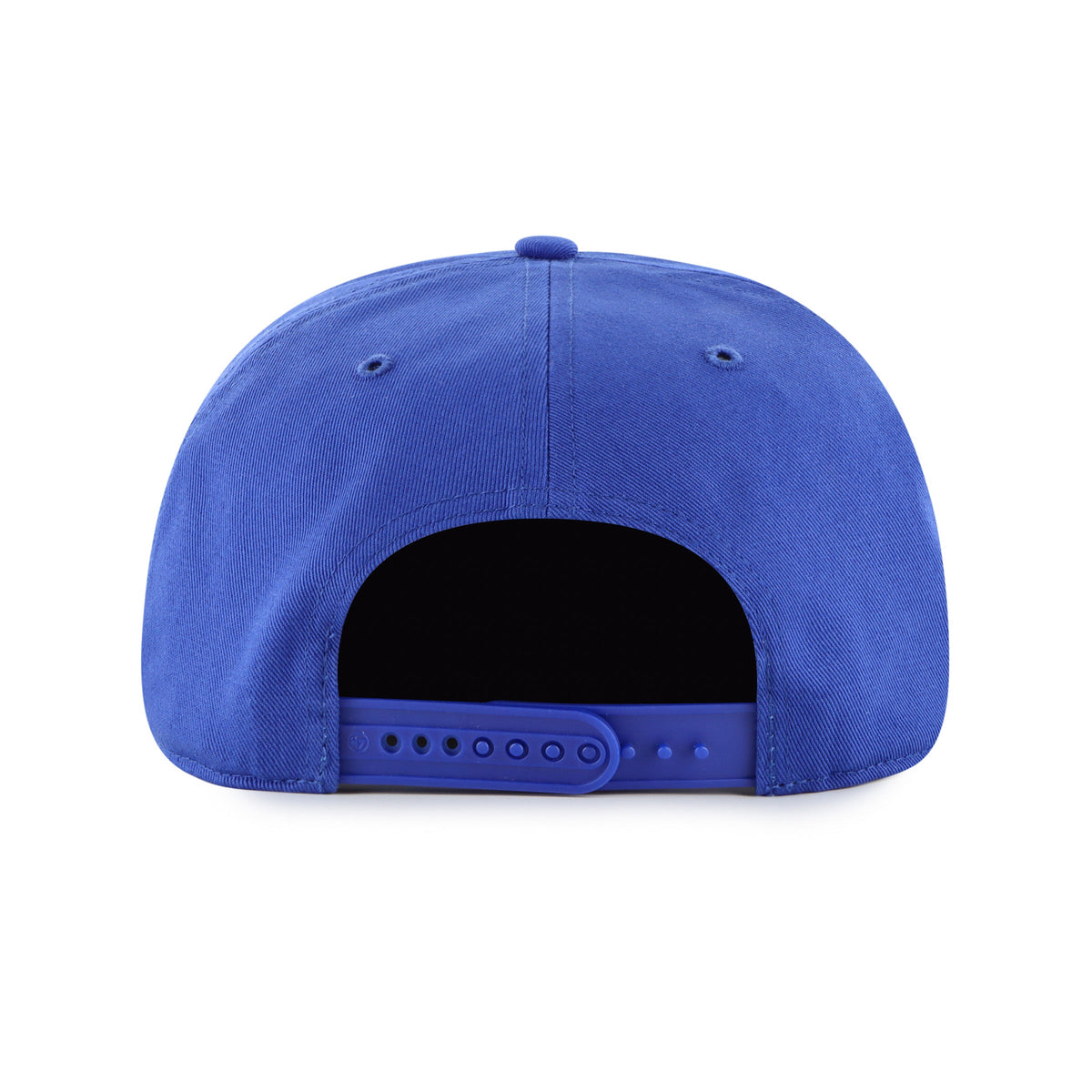 Edmonton Oilers NHL 47 Brand Men Royal Captain Relaxed Fit Snapback product image 2, provided for visual reference and