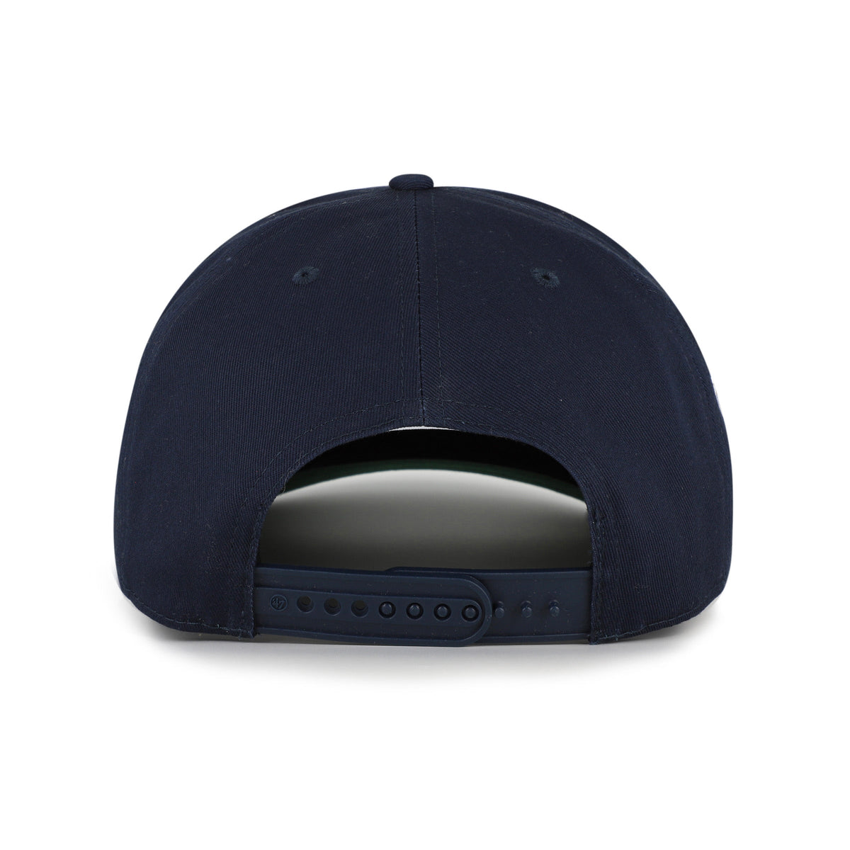 Michigan Wolverine NCAA 47 Brand Men Navy Byline Hitch Snapback Hat product image 2, provided for visual reference and