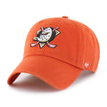 Anaheim Ducks NHL 47 Brand Men Orange Clean Up Alternate Adjustable Hat product image 1, provided for visual reference and