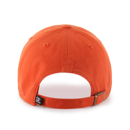 Anaheim Ducks NHL 47 Brand Men Orange Clean Up Alternate Adjustable Hat product image 2, provided for visual reference and