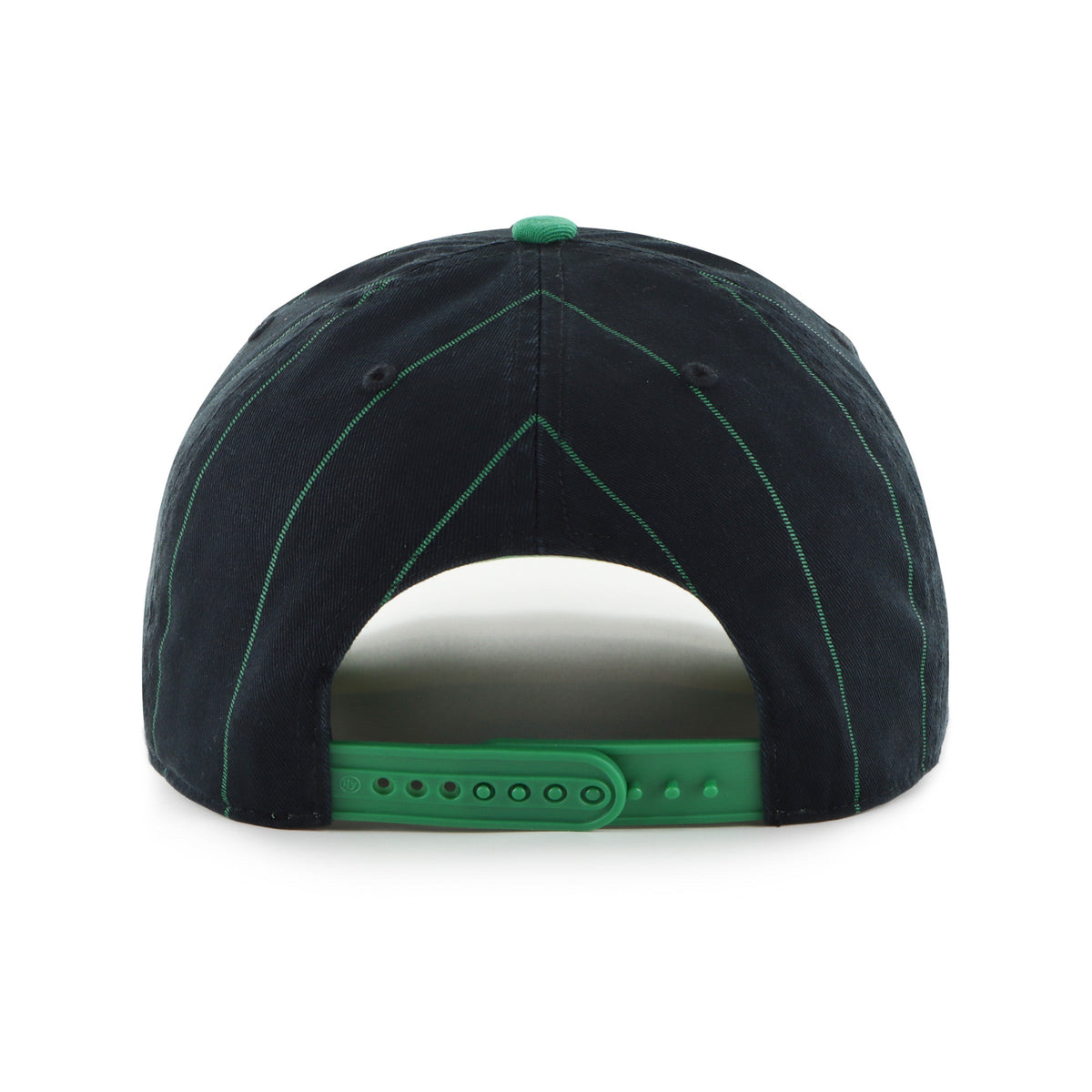Hartford Whalers NHL 47 Brand Men Navy Pinstripe Hitch Adjustable Hat product image 2, provided for visual reference and