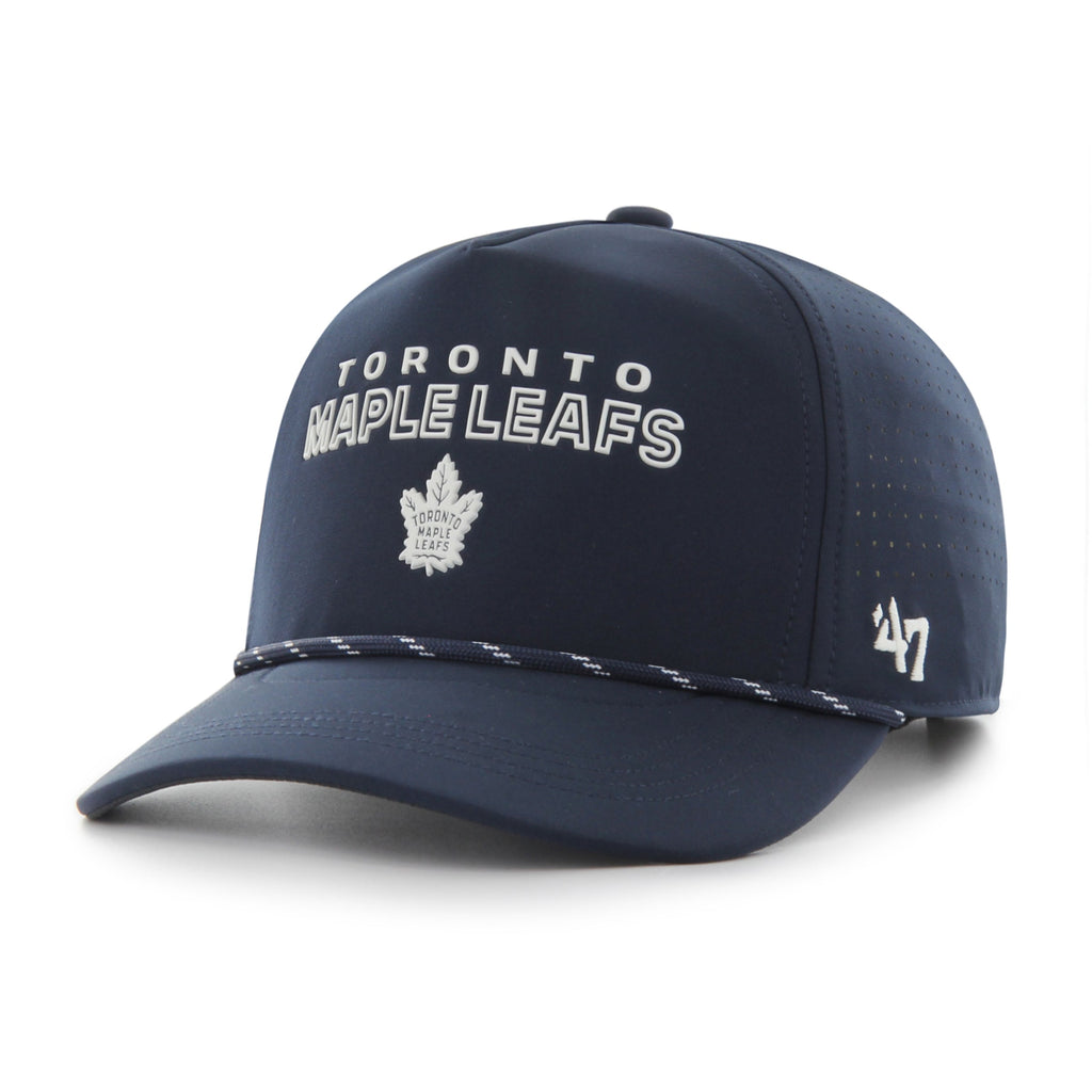 Toronto Maple Leafs NHL 47 Brand Men Navy Vault Hitch Adjustable Hat product image 1, provided for visual reference and