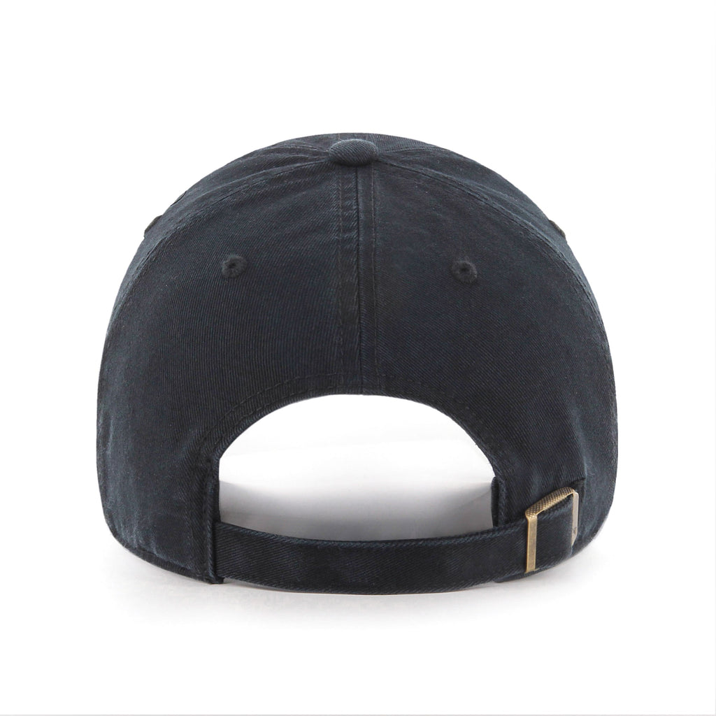 Toronto Maple Leafs NHL 47 Brand Men Black on Black Clean Up Adjustable Hat product image 2, provided for visual reference