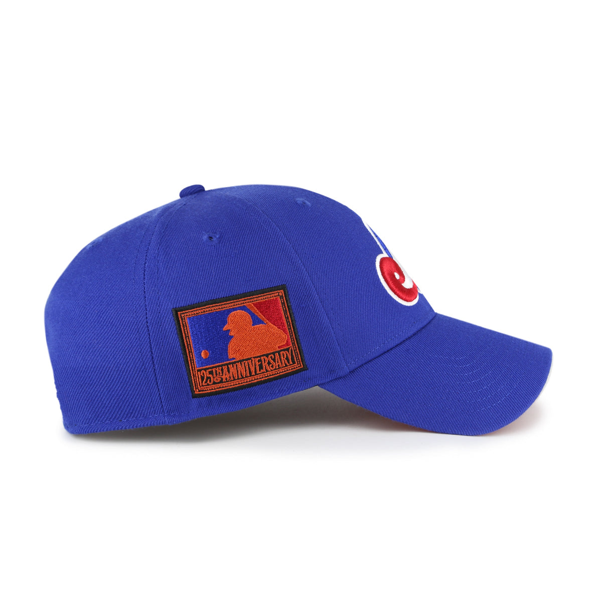 Montreal Expos MLB 47 Brand Men Royal 125th Anniversary MVP Sure Shot Snapback product image 4, provided for visual