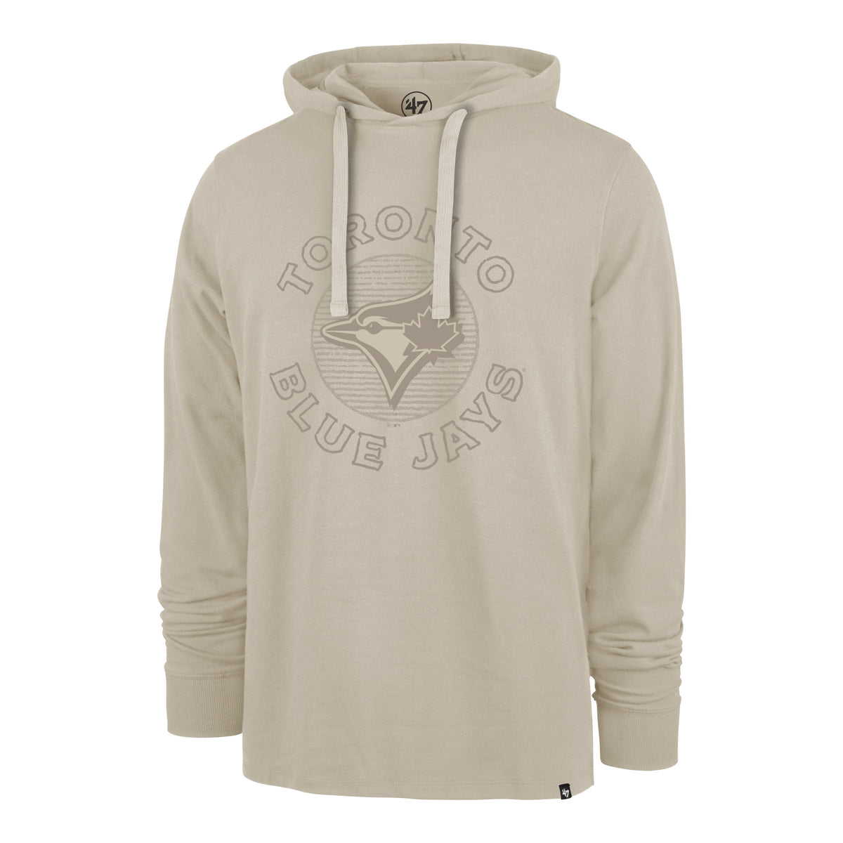 Toronto Blue Jays MLB 47 Brand Men Canyon Ashby Pullover Hood Shirt product image 1, provided for visual reference and
