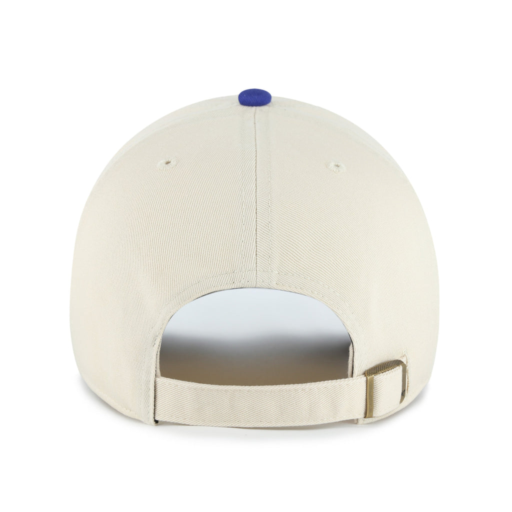 Edmonton Oilers NHL 47 Brand Men Natural Two Tone Clean Up Adjustable Hat product image 2, provided for visual reference and