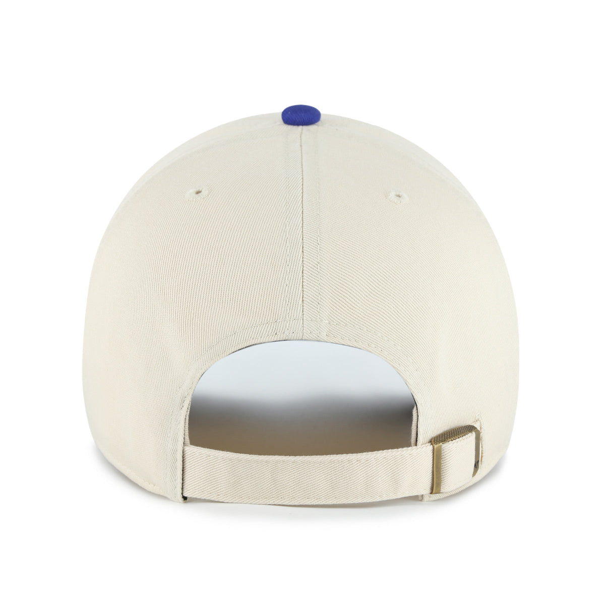 Edmonton Oilers NHL 47 Brand Men Natural Two Tone Clean Up Adjustable Hat product image 2, provided for visual reference and