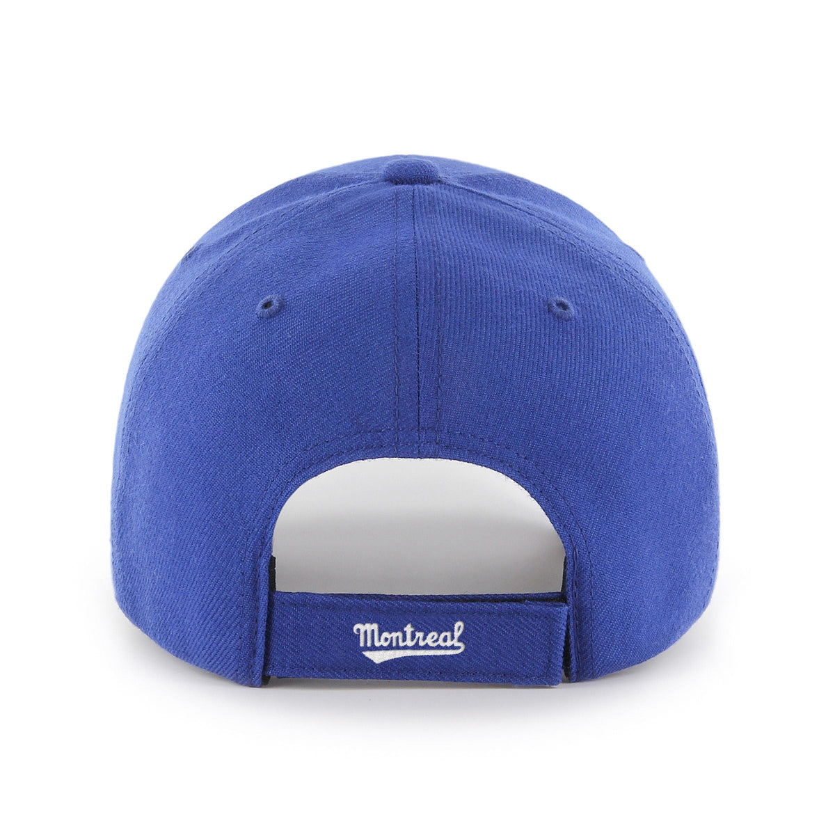 Montreal Royals MiLB 47 Brand Men Royal Blue MVP Adjustable Hat product image 2, provided for visual reference and product