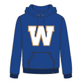 Winnipeg Blue Bombers CFL 47 Brand Men Royal Imprint Headline Pullover Hoodie product image 1, provided for visual reference