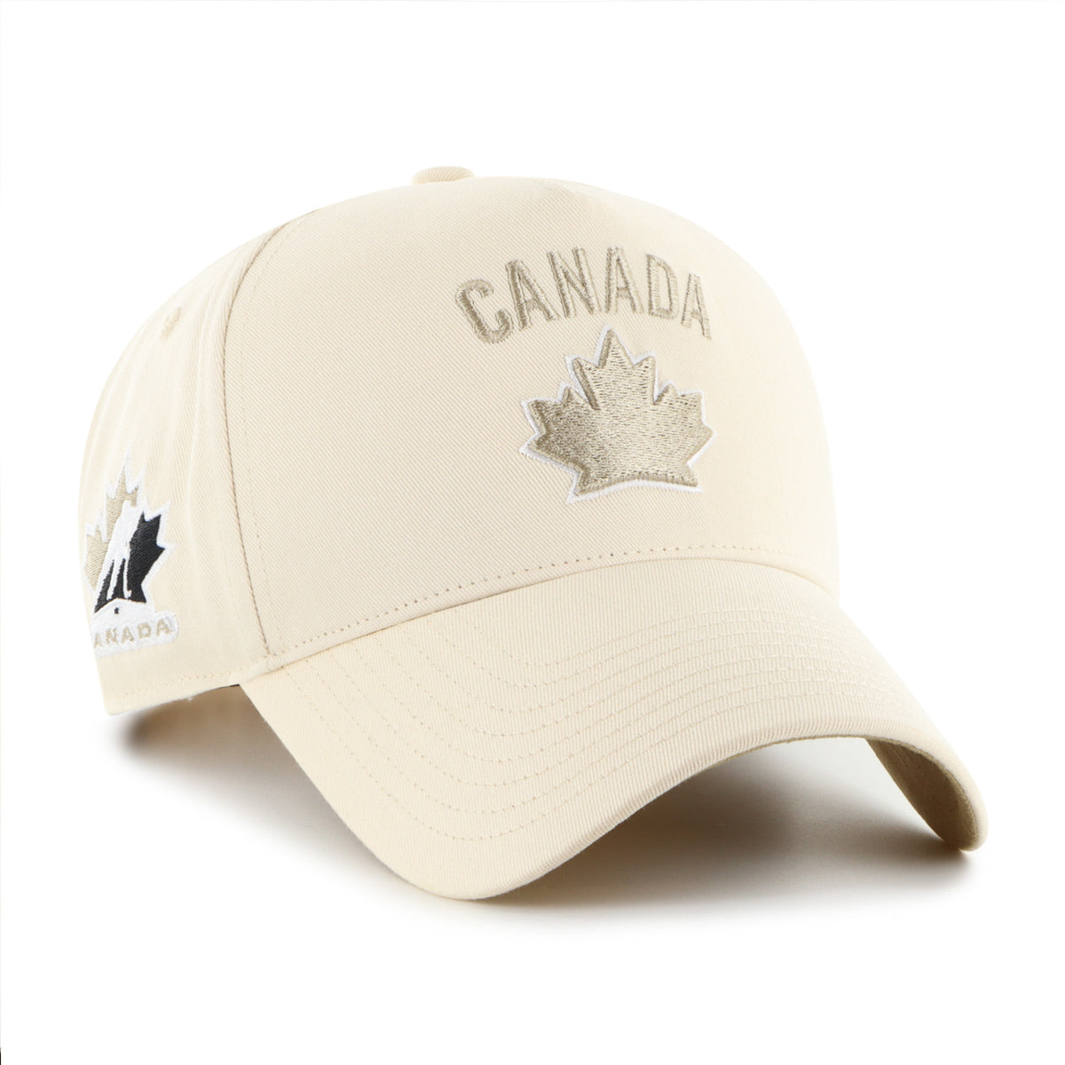 Hockey Canada IIHF 47 Brand Men Creme De La Creme Sure Shot A-Frame Snapback Hat product image 1, provided for visual