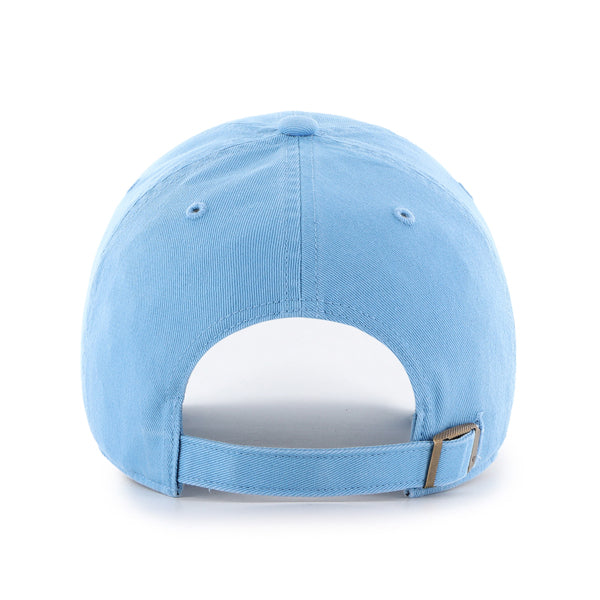 North Carolina Tar Heels NCAA 47 Brand Men Light Blue Clean Up Adjustable Hat product image 2, provided for visual reference