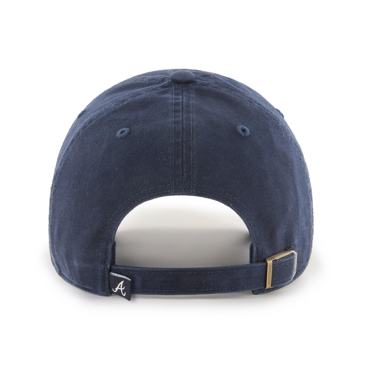Atlanta Braves MLB 47 Brand Men Navy Blue Clean Up Adjustable Hat product image 2, provided for visual reference and product